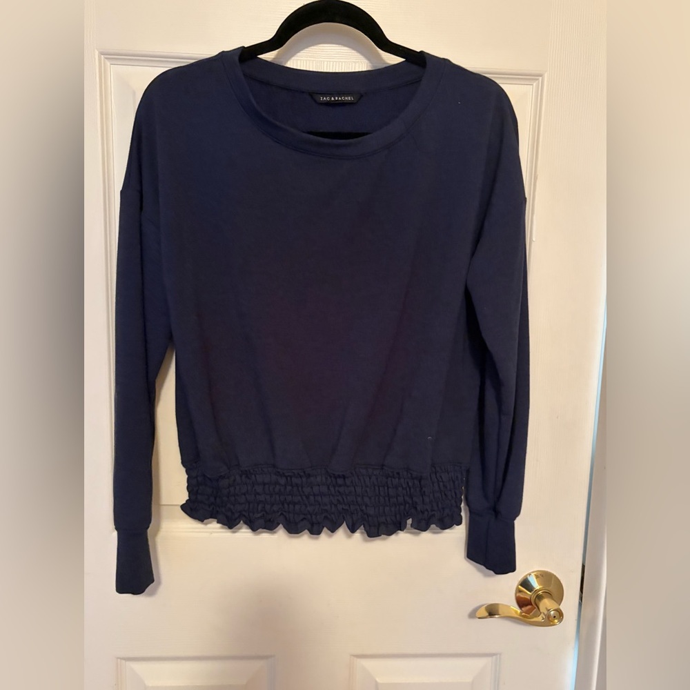 Zac & Rachel Women's Navy Top